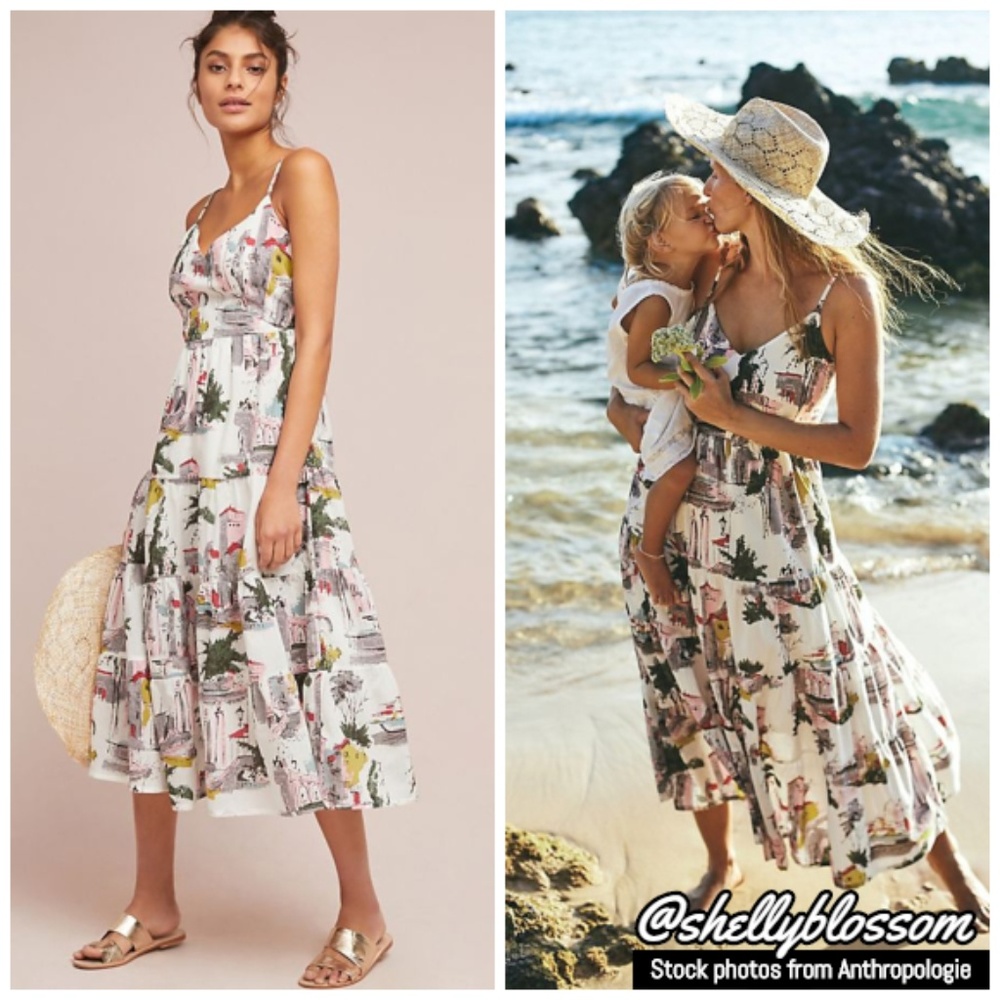 NWT Anthropologie Cityscape Dress by Lazybones - Picture 1 of 8